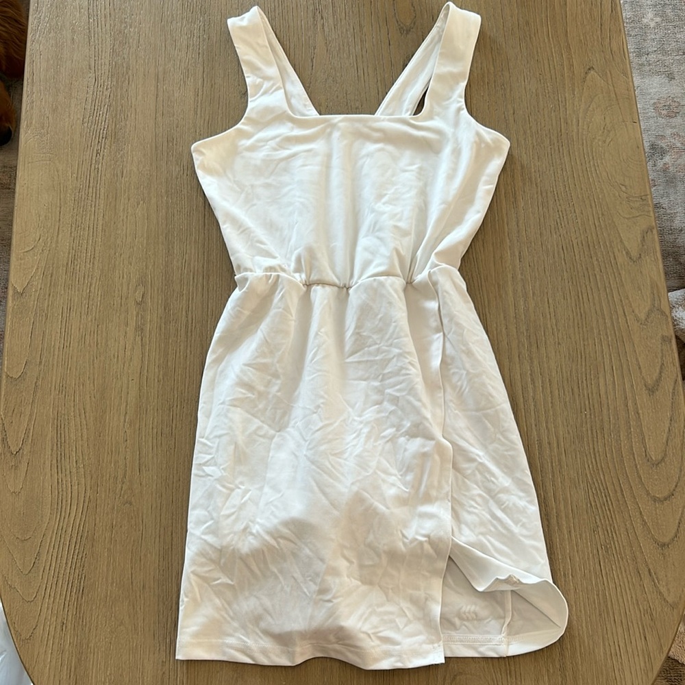 White Tennis Dress - XS